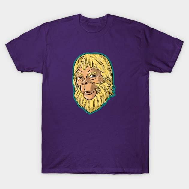 Doctor Zaius T-Shirt by nearmintpress